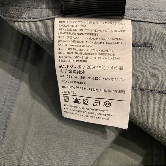 Arc'teryx Stowe shorts gray cotton men’s size 36 - Picture 6 of 7